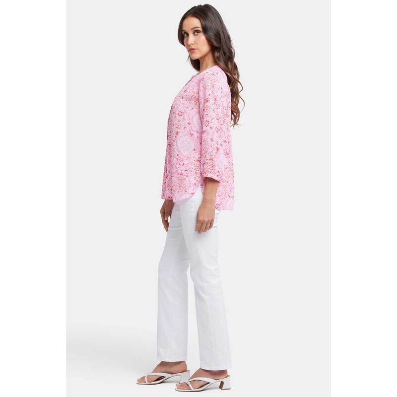 NYDJ Pintuck Blouse image number 2